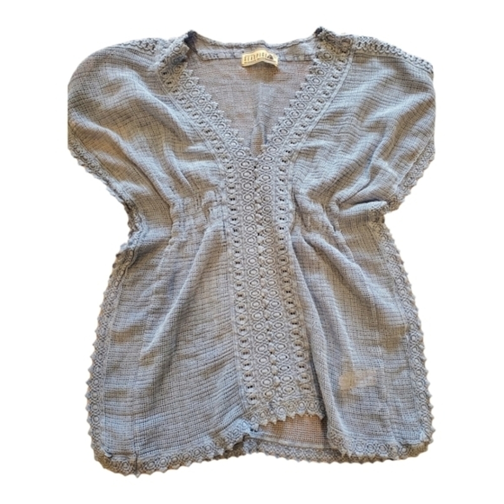 Seaspice Resort Wear Peruvian cotton tunic/cover up - Picture 2 of 10